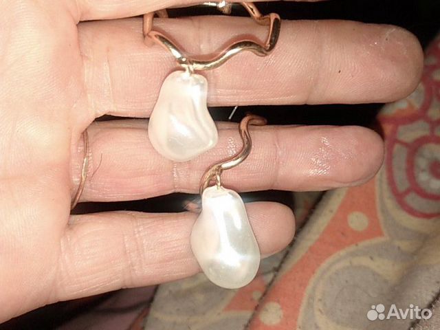 Серьги с жемчугом