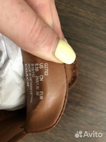 Мокасины Coach