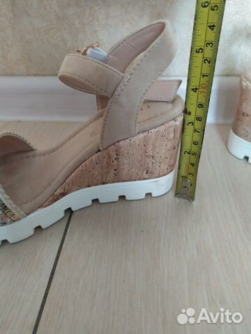 Босоножки размер 35 бежевые