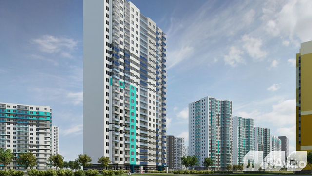1-к квартира, 35.8 м², 1/21 эт.