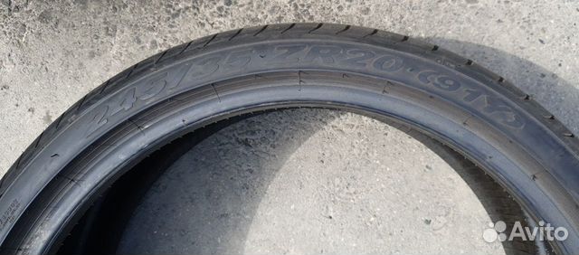 Шины Б/У 245-35-20 Pirelli Pzero Шины Б/У 245-35-20 Pirelli Pzero