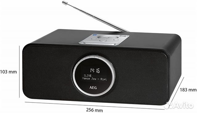 Радиоприемник AEG SR 4372 BT/DAB+ Black