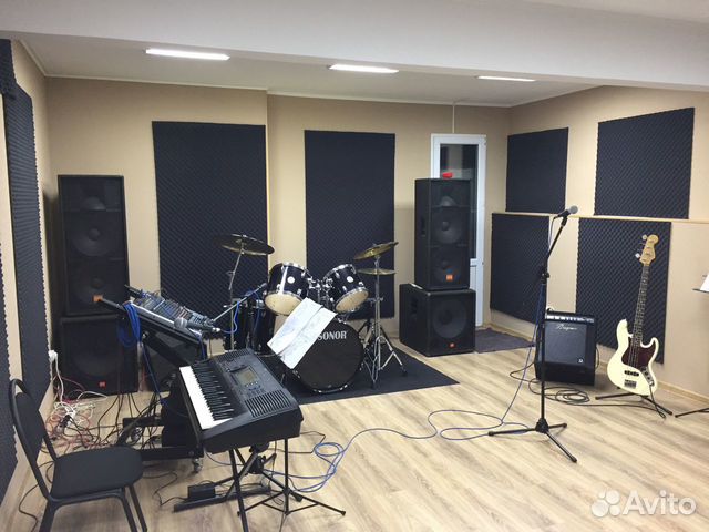Репетиционная база, музыкальная студия