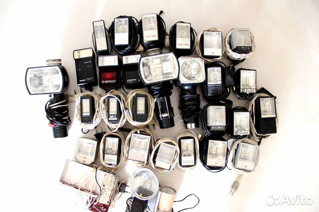 Фотовспышки СССР для коррекции