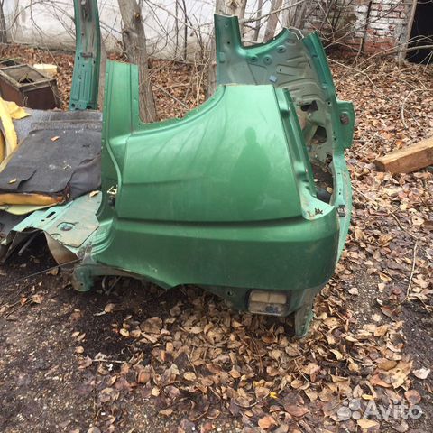 Задняя часть rezzo