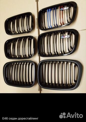 Решетки Bmw e46 m3 дорест