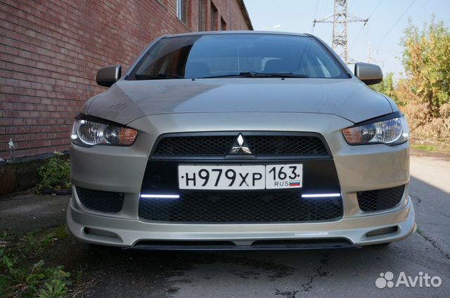 Накладка на пер. бампер Zodiak Mitsubishi Lancer X