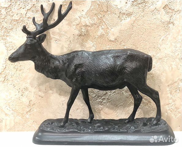 Авито олень. Чугунное литье олени. Стулья с клеймом олень.