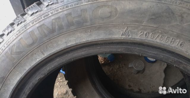 Комплект Kumho R 16 205/55 шипы