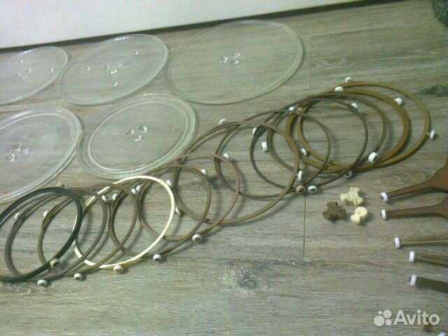 Тарелки для микроволновки, колесики, серединки