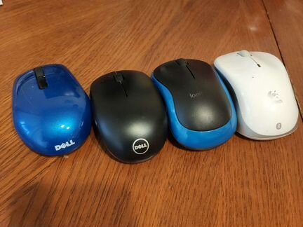 Мышки Dell и Logitech