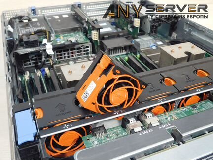 Сервер Dell R720xd 2x E5-2667 16Gb H710 26x2.5