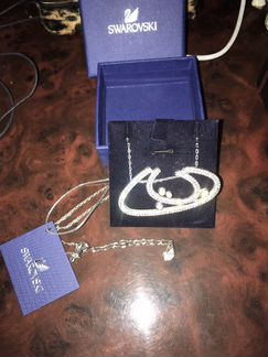 Цепочка с кулоном. Swarovski. Оригинал 100