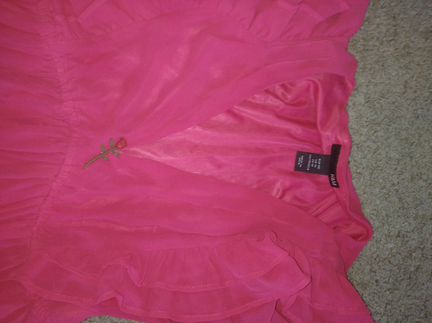 Платье фуксия.H&M