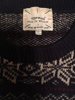 Британский свитер Topman