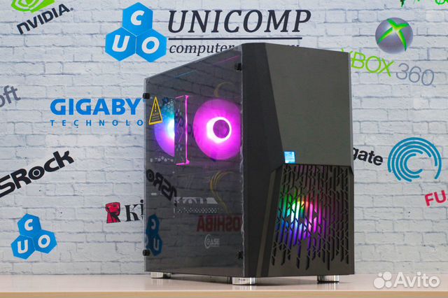 Пк для Игр i5-10400F/ 16Gb/ SSD+HDD/ GTX 1070 8Gb