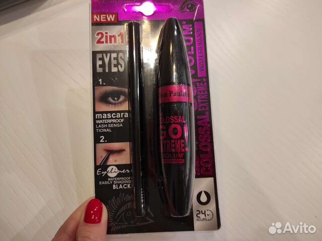 Тушь для ресниц новая + карандаш подводка