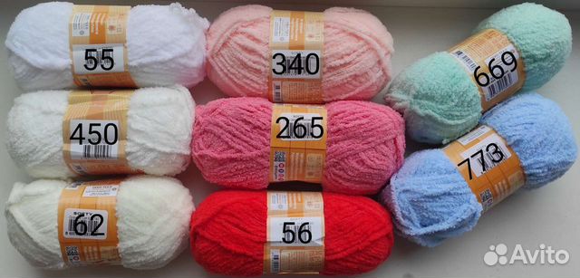 Пряжа Ализе софти, Ярнарт Минк и др