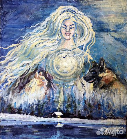 Картина маслом на холсте