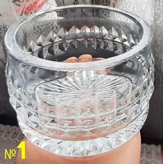 Вазы хрусталь стекло СССР