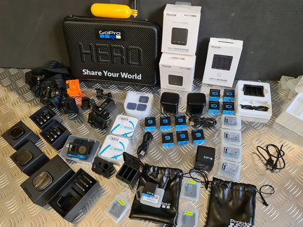 Для Gopro 7 8 9 10 11 Аккумулятор / Фильтр /Naked