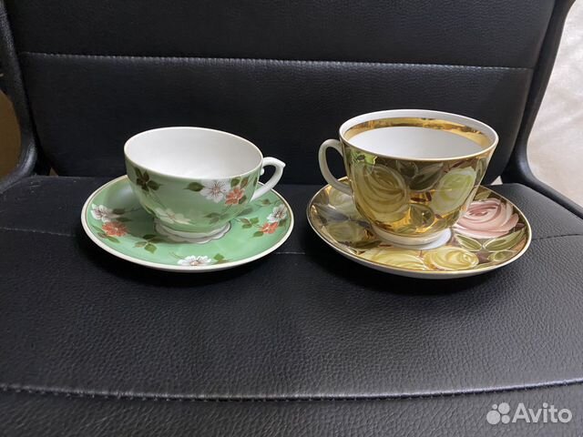 Чайные пары большая Фарфор лфз Барановка