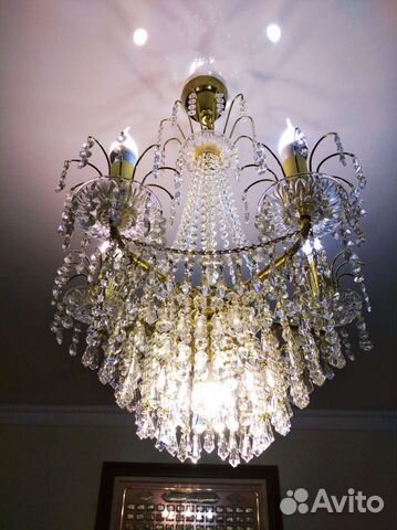 Люстра Чехия 