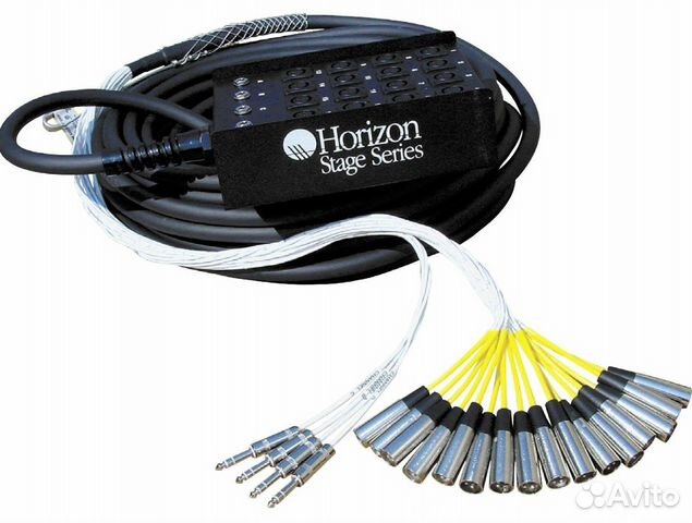 Horizon S16х4-50 Мультикор (коса) 15 м. 20 каналов