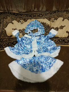 Костюм Снегурочки метелицы (прокат