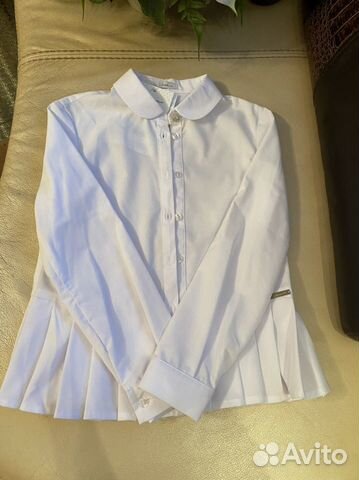 Блузка школьная новая д/д р.122-128