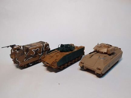 Модели боевых машин М548 А1/ MCV80 Уорриор/ М3 Брэ