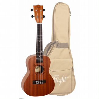 Укулеле концертная с чехлом Flight NUC 310