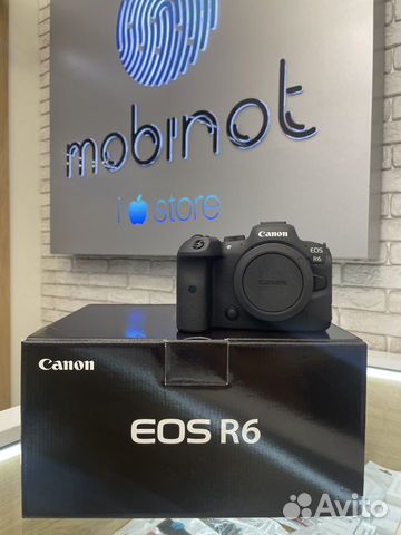 Canon EOS R6 С Переходником