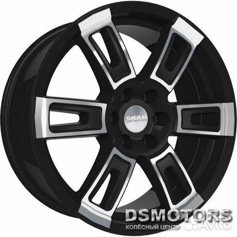 Диски Тор 8.0/18 6x139.7 ET25 d106.2 алмаз бархат