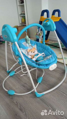 Шезлонг детский babyton