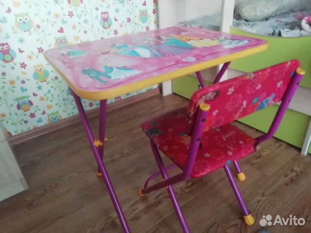 Детский стол и стульчик Nika