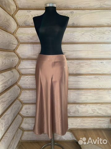 Юбка миди в бельевом стиле