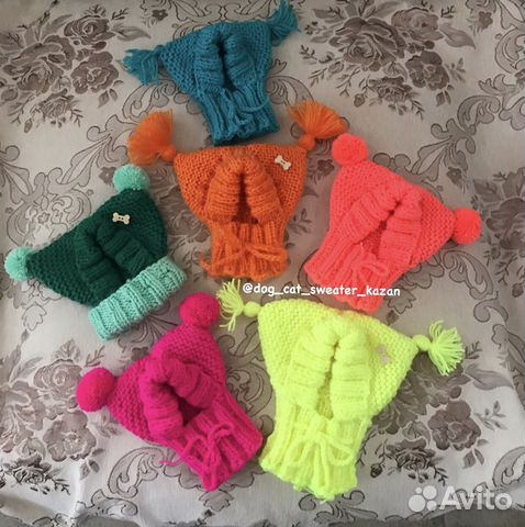 Шапки для собак