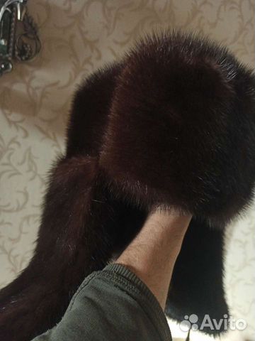 Шапка норковая мужская