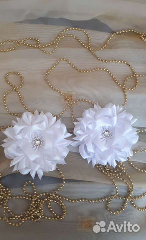 Банты белые