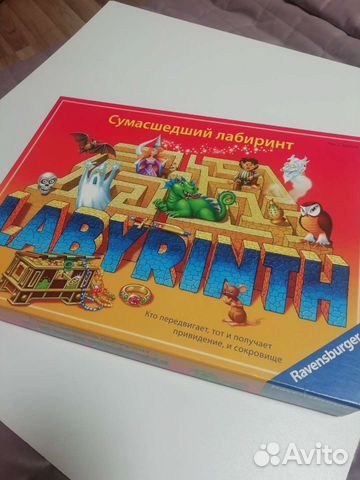 Сумасшедший лабиринт настольная игра описание