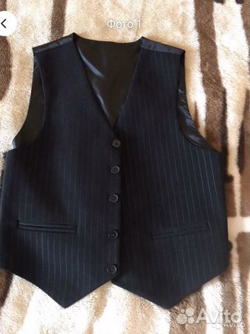 Жилет школьный на мальчика