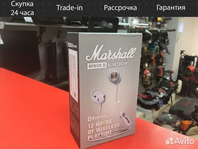 Беспроводные наушники Marshall Minor II Bluetooth