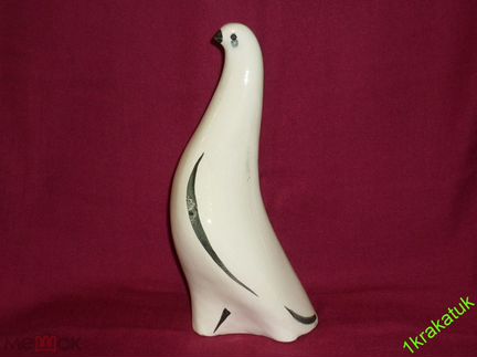 Птица голубь мира. зик конаково. Авторы В. Сергеев