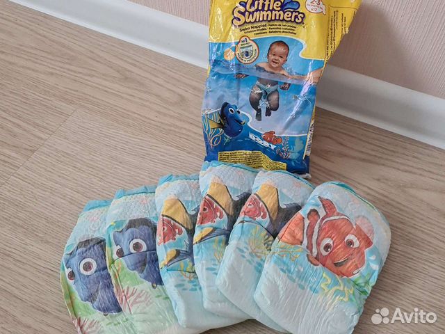 Подгузники для плавания 3-8кг