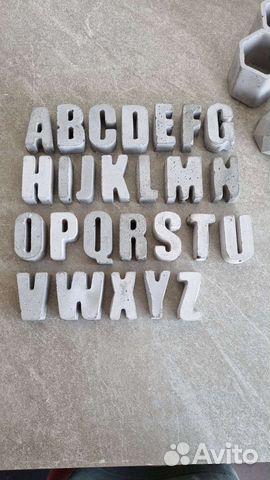 Буквы, декор