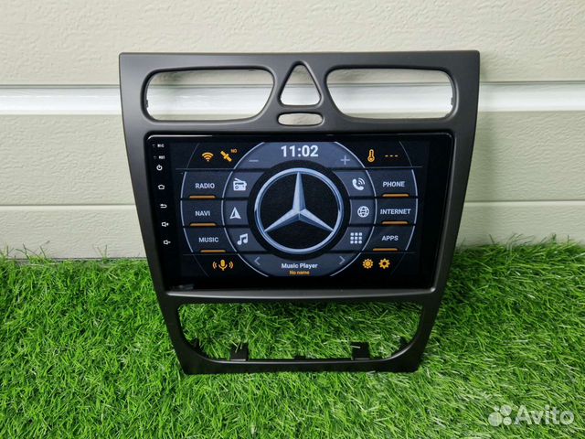 Магнитола Андроид Mercedes w203 G463 гелик