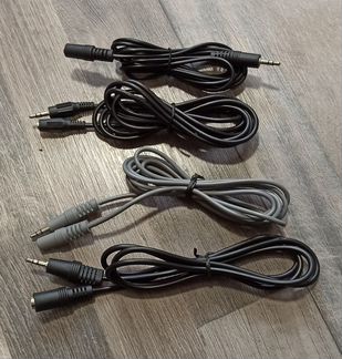 Кабель удлинительный 3.5 mm jack (розетка - вилка)