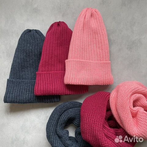 Шапка зимняя на флисе тыковка