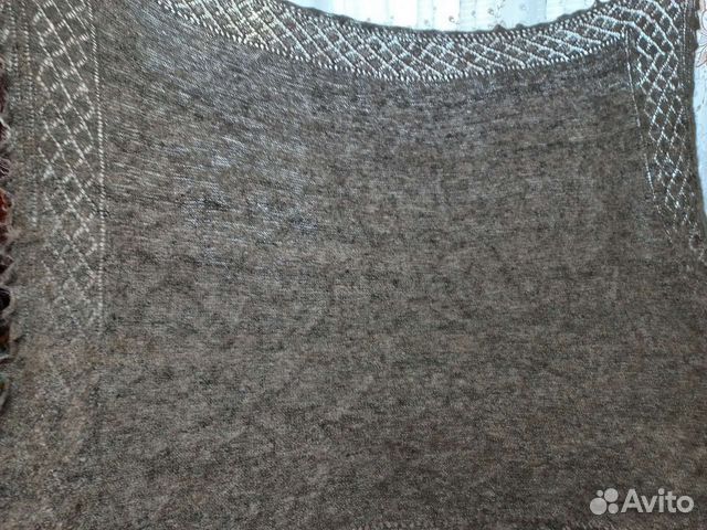 Шаль пуховая ручная работа